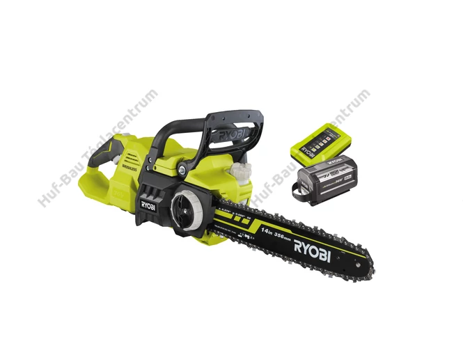 RYOBI RY36CSX35A-160 akkus szénkefe nélküli láncfűrész - 36V