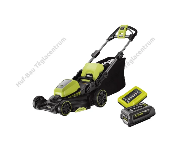 RYOBI RY36LM40A-140 akkus fűnyíró, 40 cm-es vágószélességgel - 36 V