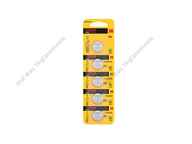 Kodak Ultra Lithium Gombelem CR2032 (3V) B5