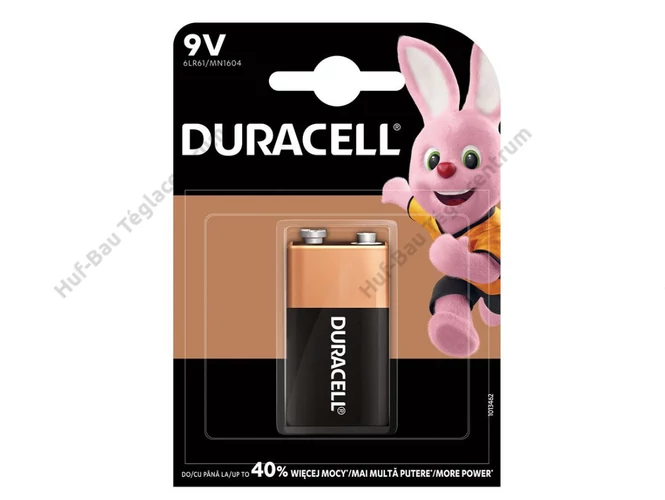 Duracell Basic Alkáli 9V Elem (MN1604) B1