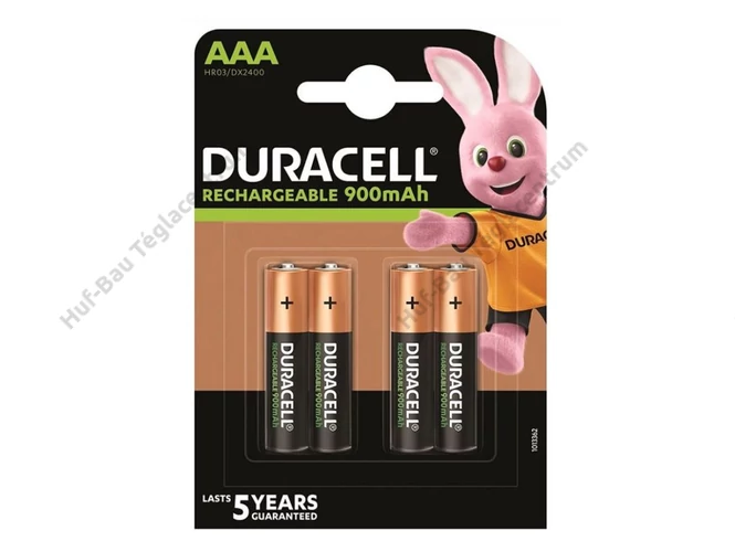 Duracell Akkumulátor R2U Mikro 900mAh AAA B4