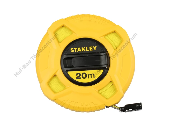 Stanley 0-34-296 üvegszálas mérőszalag, 20 m-es kivitel, Class III.