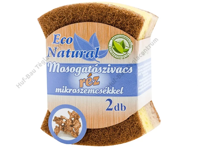  Eco natural mosogatószivacs réz mikroszemcsékkel - 2 db 