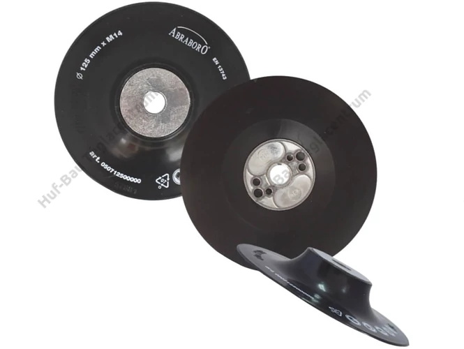 Felfogótányér 180mm M14 fibertárcsához kemény Abraboro (050718000000)
