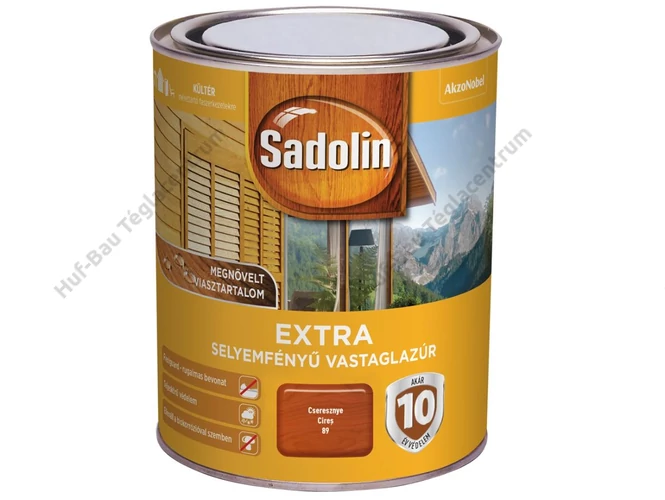 AKZO Sadolin Extra vastaglazúr cseresznye - 0.75L