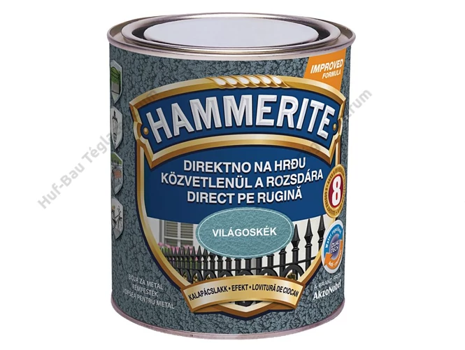 AKZO Hammerite Kalapácslakk világoskék - 0.75 L