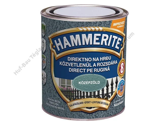 AKZO Hammerite kalapácslakk, középzöld - 0.75 L