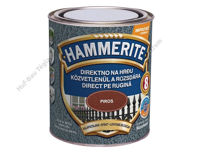 AKZO Hammerite kalapácslakk, piros - 0.75 L