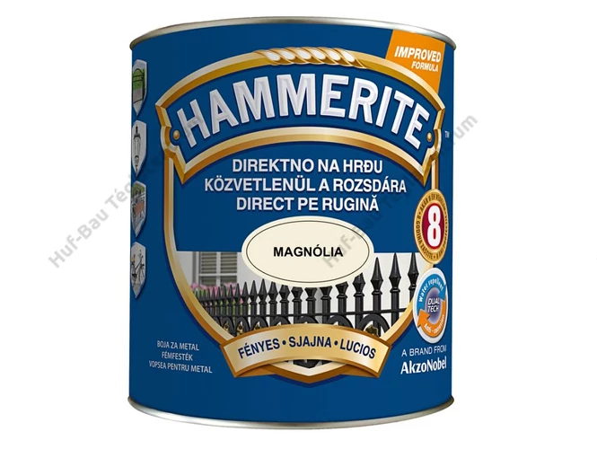AKZO Hammerite fémfesték fényes, magnólia - 0.75 L