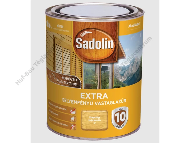 AKZO Sadolin Extra vastaglazúr világostölgy - 0.75L