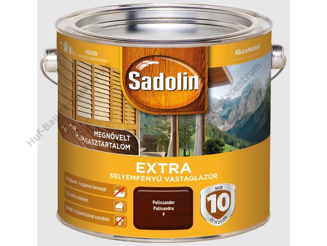 AKZO Sadolin Extra vastaglazúr paliszander - 2.5L