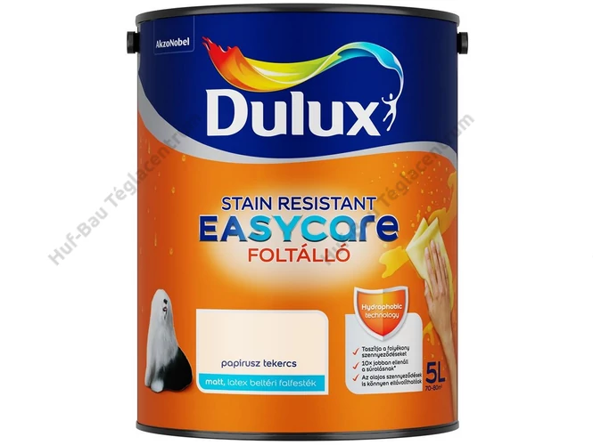 AKZO Dulux EasyCare foltálló falfesték papirusz tekercs - 5 L