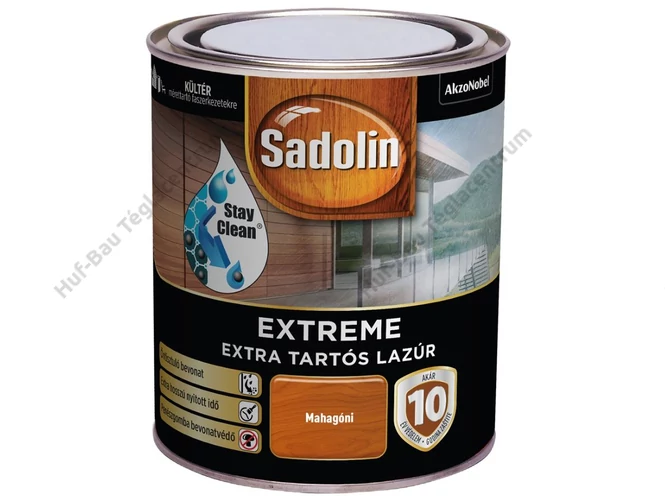 AKZO Sadolin Extreme selyemfényű lazúr mahagóni - 0.7 L