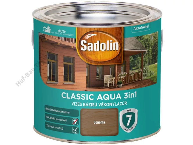 AKZO Sadolin Classic Aqua - Sonoma Tölgy - 2.5 L