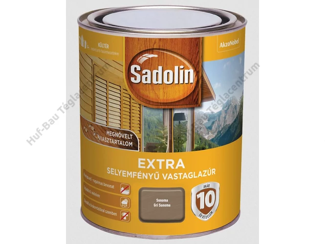 AKZO Sadolin Extra vastaglazúr, sonoma - 0.75L