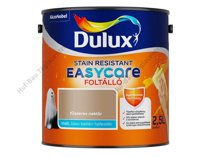 AKZO Dulux EasyCare foltálló falfesték fűszeres nektár - 2.5 L