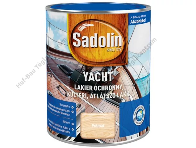 AKZO Sadolin Yacht lakk, 0.75 L-es kiszerelésben.