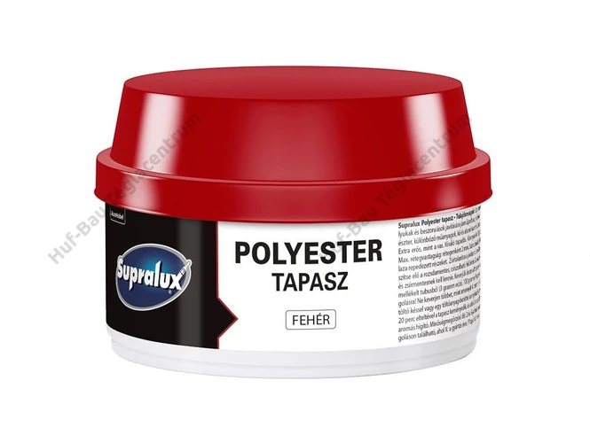 AKZO Supralux 2K polyester gitt fehér 400g