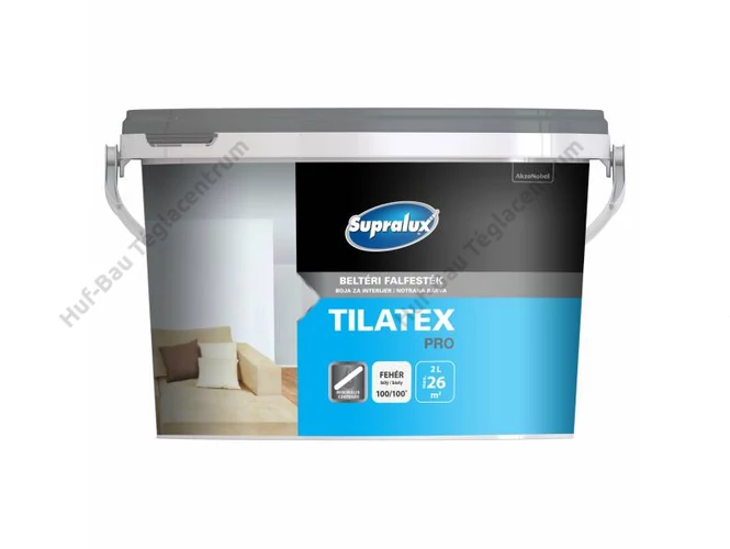 AKZO Supralux Tilatex Pro beltéri fehér falfesték - 15 L