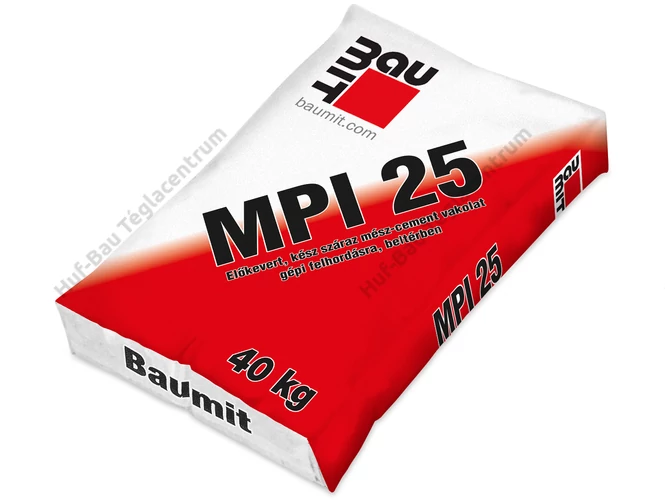 Baumit MPI 25 belső gépi vakolat - 40kg