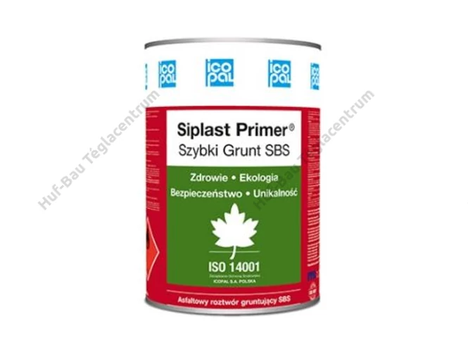 ICOPAL Siplast SBS bitumenes kellősítő, alapozó - 10 liter
