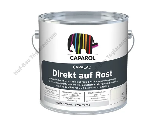 CAPAROL Capalac Direkt auf Rost RAL7016 antracit zománcfesték 2,5 L