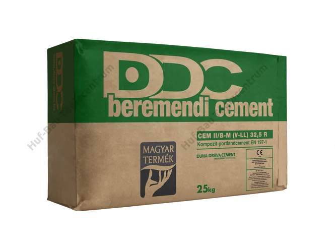 DUNA-DRÁVA ZÖLD Beremendi cement 32,5R, 25kg/zsák