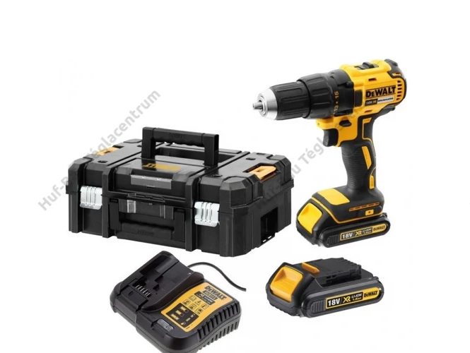 DEWALT DCD777S2T-QW kompakt fúrócsavarozó szett