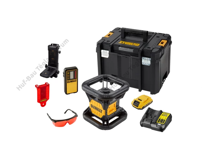 DEWALT DCE074D1R-QW akkumulátoros önbeálló forgólézer