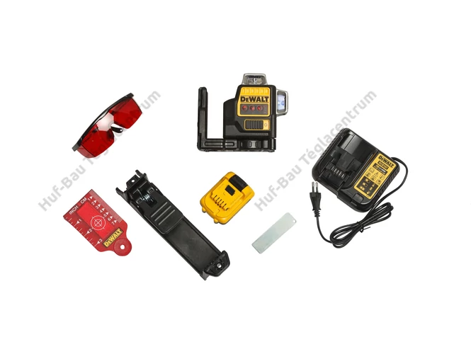 DEWALT DCE089D1R-QW önszintező keresztlézer