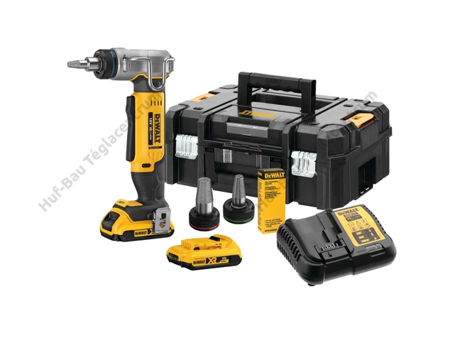 DEWALT DCE400D2-QW akkumulátoros csőtágító