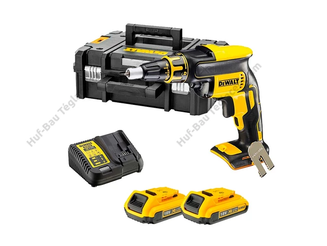 DEWALT DCF620D2-QW gipszkartoncsavarozó szett