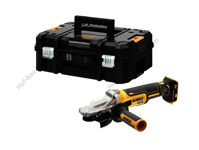DEWALT DCG405FNT-XJ akkumulátoros lapos sarokcsiszoló
