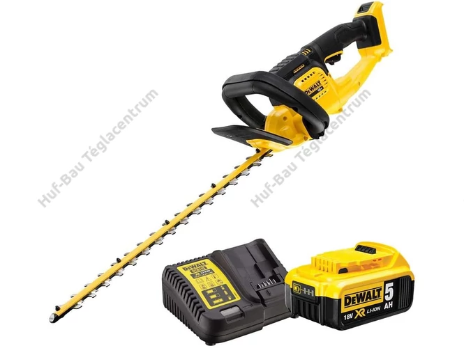 DEWALT DCMHT563P1-QW akkumulátoros sövényvágó