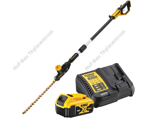 DEWALT DCMPH566P1-QW akkumulátoros teleszkópos sövényvágó