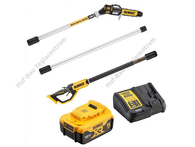 DEWALT DCMPS567P1-QW akkumulátoros magassági ágvágó