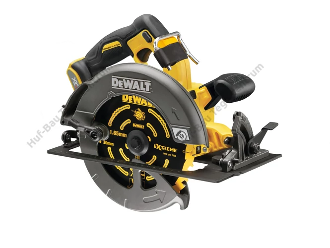 DEWALT DCS578N-XJ kefementes kézi körfűrész, akku és töltő nélkül - 54V FlexVolt