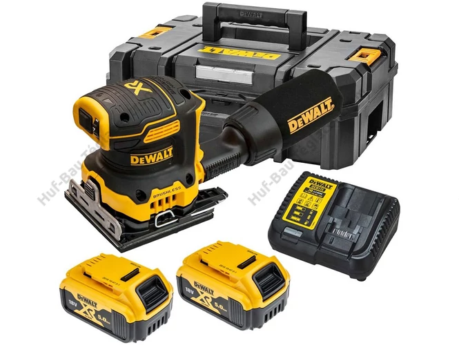 DEWALT DCW200P2-QW akkumulátoros rezgőcsiszoló