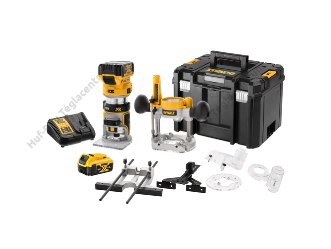 DEWALT DCW604P2-QW akkumulátoros felsőmaró