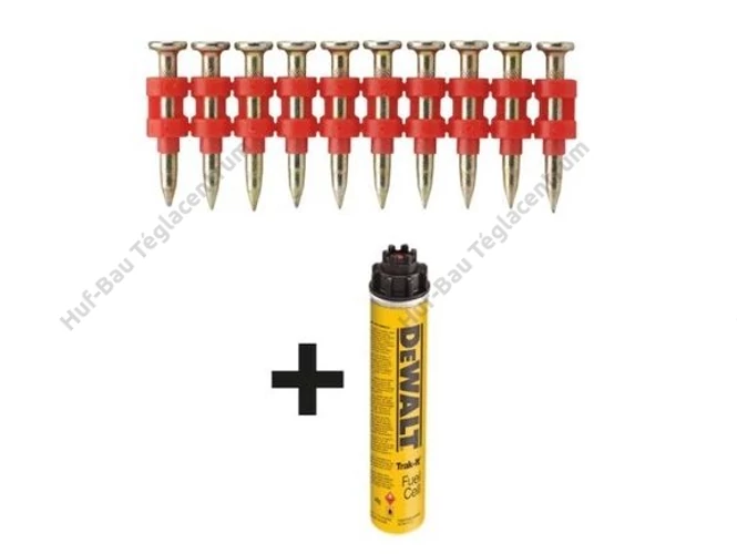 DEWALT DDF6510038 XH szeg horganyzott+ 1 gázpatron