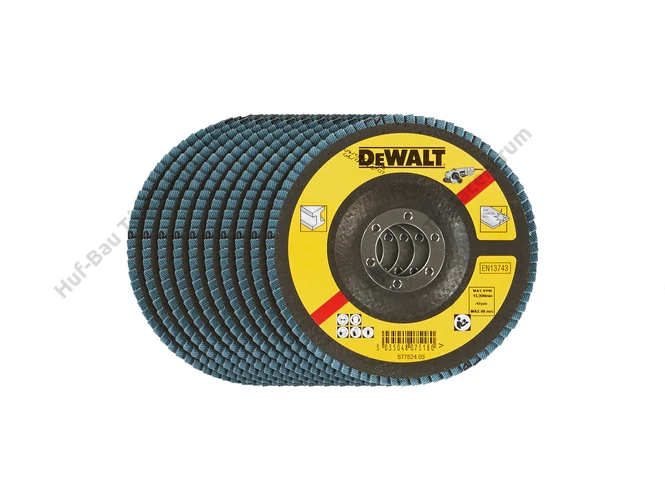 DEWALT DT3292-QZ Lamellás csiszolókorong Ø115mm x 22.2 x 36G lapos