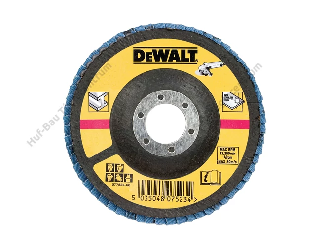 DEWALT DT3308-QZ Lamellás csiszolókorong Ø125mm x 22.2 x 36G lapos