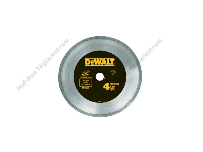 DEWALT DT3738-XJ Gyémánt vágótárcsa csempéhez 230mm x 22.2mm