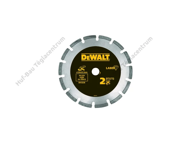 DEWALT DT3773-XJ Gyémánttárcsa durva anyagokhoz, betonhoz 230mm x 22.2mm