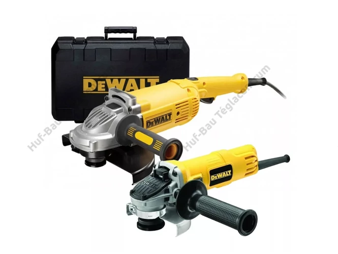 DEWALT DWE492TWIN2-QS sarokcsiszoló szett