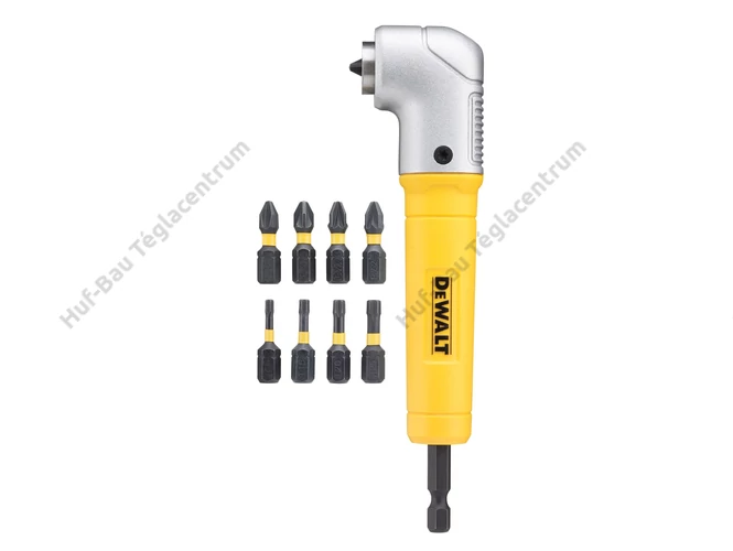 DeWalt DT71517T sarokfúró csatlakozó és IR torziós csavarozó szett