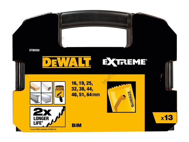 DEWALT DT90350-QZ univerzális körkivágó készlet, 16-64 mm-ig