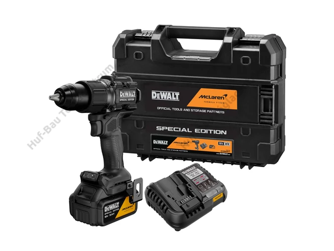 DEWALT DCD86MP1T-QW  McLaren Design  ütvefúró-csavarozó.