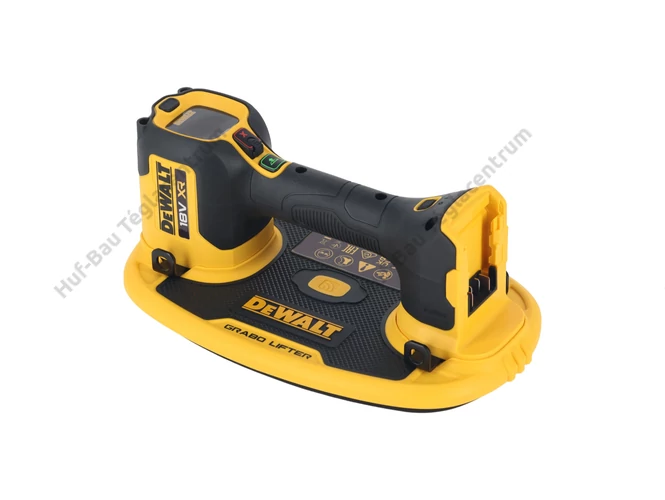 DEWALT DCE590N-XJ 18V-os vákuum emelő akku és töltő nélkül, 120 kg teherbírással. Bruttó: [PRICE]