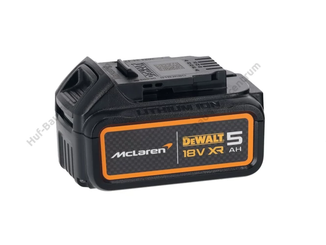 DEWALT DCB184M-XJ McLaren Design akkumulátor 5.0 Ah 18V - OEM